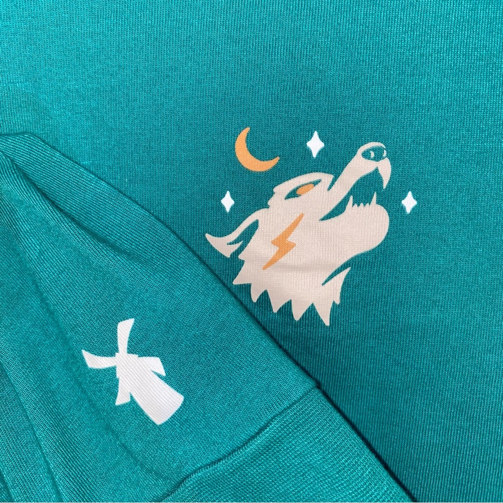 Dutch Bros Green Long Sleeve Tee Design
